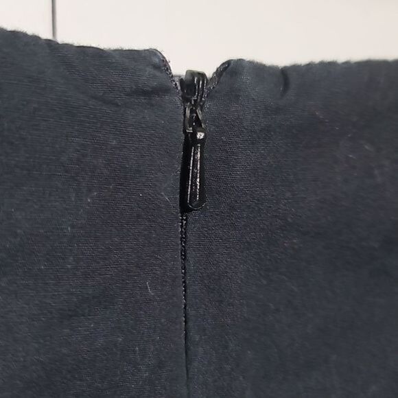NY & Co. A-Line Embroidered Smock Black Boho Skirt - Picture 5 of 8